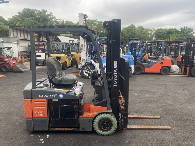 TOYOTA トヨタフォークリフト7FBL15 2008年3791H(A271） 7FBL15 1.5トン バッテリー 【中古フォークリフトのPCS】