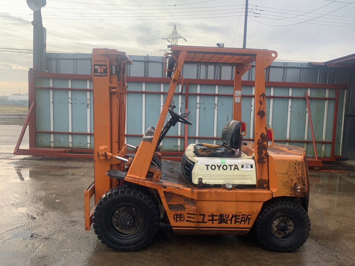 11776 TOYOTA 02-4FD25 | フォークリフトの中古車販売 | ハナ