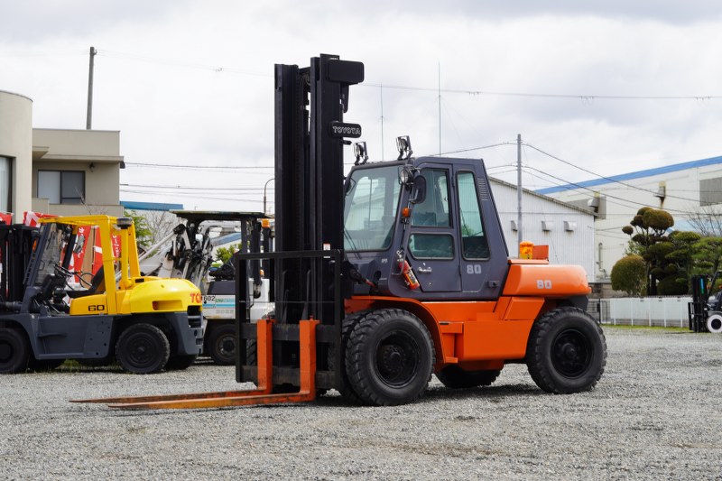 12584 TOYOTA 5FD80 | フォークリフトの中古車販売 | ハナ