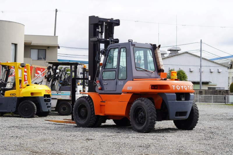 12584 TOYOTA 5FD80 | フォークリフトの中古車販売 | ハナ 