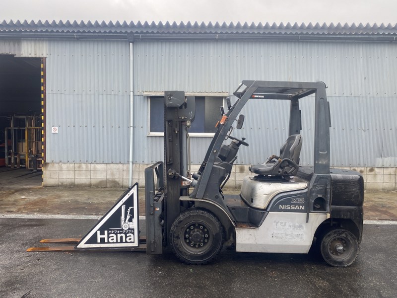 NISSANフォークリフPL02-003808 5657Hガソリン車(A237) 13198 NISSAN PL02 | フォークリフトの中古車販売 | ハナ