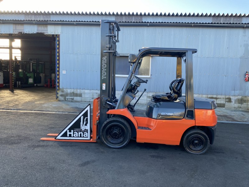 14368 TOYOTA 7FD25 | フォークリフトの中古車販売 | ハナ
