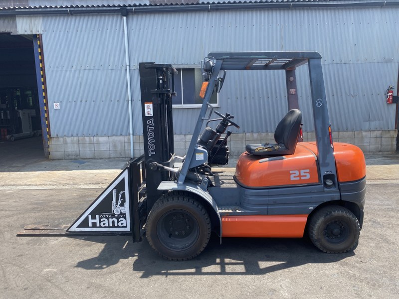 トヨタ （TOYOTA） フォークリフト 2.5t 型式6FG25 ガソリン車 